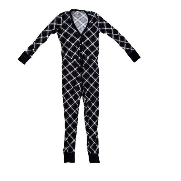 Victoria's Secret Other - Victoria’s Secret thermal pajama jumpsuit cotton size S